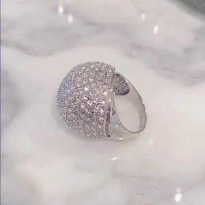 Cubic Zirconia cocktail ring🍸
